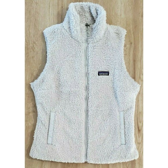Patagonia Jackets & Blazers - Patagonia Womens Los Gatos Birch White Fleece Vest